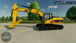 FS22 Caterpillar Forklift Mod: CAT 20 TON Excavator Pack (Image #2)