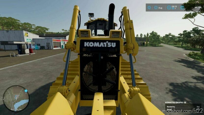 Komatsu D65Pxi-18 for Farming Simulator 22