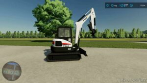 FS22 Bobcat Forklift Mod: E55 (Image #3)