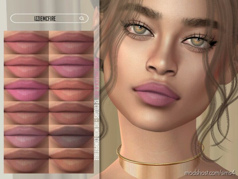 IMF Inora Lipstick N.467 for Sims 4