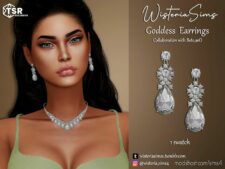 Goddess Earrings for Sims 4