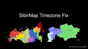 SibirMap Timezone Fix v2.5.0 for Euro Truck Simulator 2
