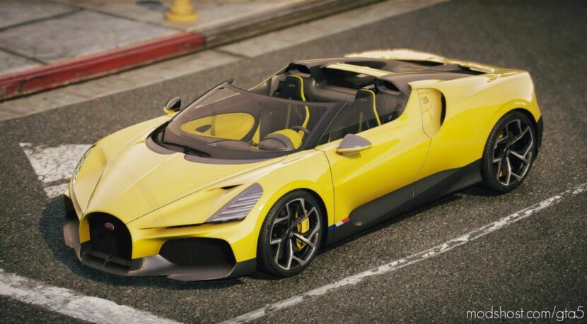 Bugatti Mistral W16 2023 [Add-On] for Grand Theft Auto V