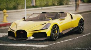GTA 5 Bugatti Vehicle Mod: Mistral W16 2023 Add-On (Image #4)