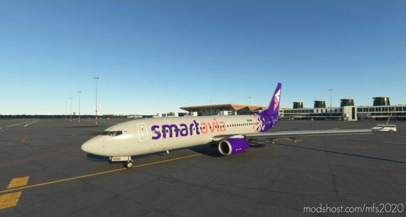 Pmdg 737-800 Smartavia RA-73656 for Microsoft Flight Simulator 2020
