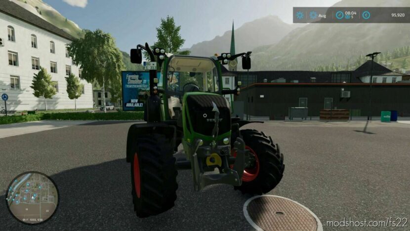 Fendt 300 Vario S4 for Farming Simulator 22