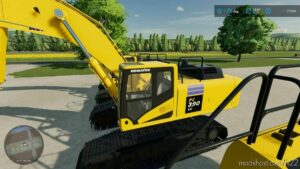 FS22 Komatsu Forklift Mod: 11 Large Excavators (Image #4)