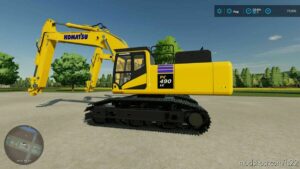 FS22 Komatsu Forklift Mod: 11 Large Excavators (Image #5)