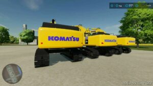 FS22 Komatsu Forklift Mod: 11 Large Excavators (Image #7)