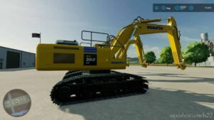 FS22 Komatsu Forklift Mod: 11 Large Excavators (Image #10)