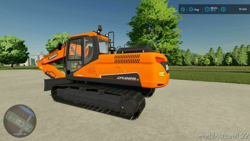 FS22 Forklift Mod: Doosan DX225 (Featured)