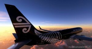 MSFS 2020 New Zealand Livery Mod: AIR NEW Zealand Pmdg 737-900ER (Image #2)