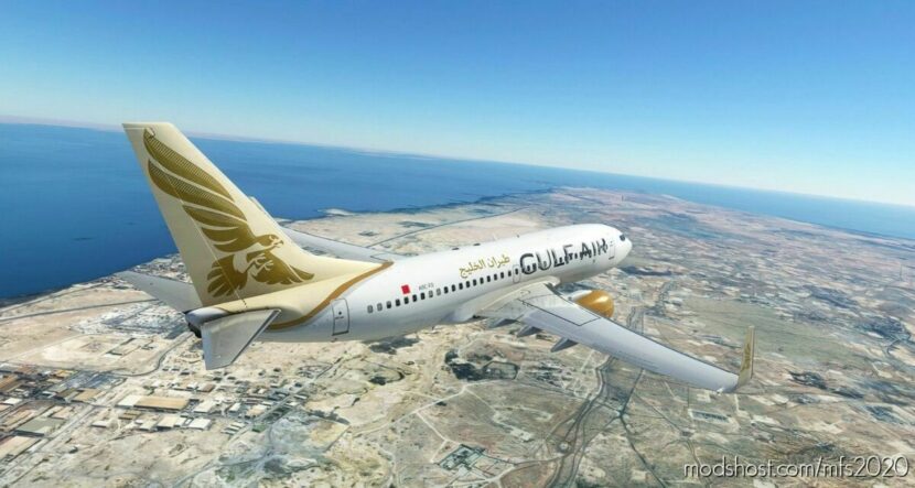 Pmdg 737-700 Gulf AIR (A9C-Td) for Microsoft Flight Simulator 2020