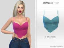Summer TOP for Sims 4