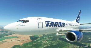 MSFS 2020 737-600 Livery Mod: Pmdg 737-600 Tarom (Yr-Bgf) (Image #2)