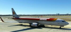 MSFS 2020 737-900 Livery Mod: Iberia Classic Pmdg B737-900 (Image #2)