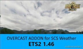 Overcast Addon for SCS Weather [ETS2] v1.1 for Euro Truck Simulator 2