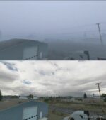 ETS2 Mod: Overcast Addon for SCS Weather ETS2 v1.1 (Image #2)