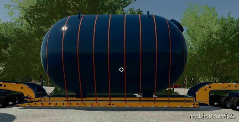 FS22 Placeable Mod: Storage Tank Heavy Haul Loads (Featured)