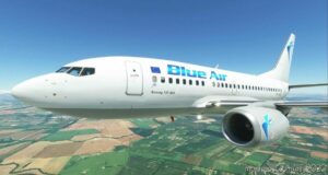 MSFS 2020 737-600 Livery Mod: Pmdg 737-600 Blue AIR (Yr-Amd) (Image #2)