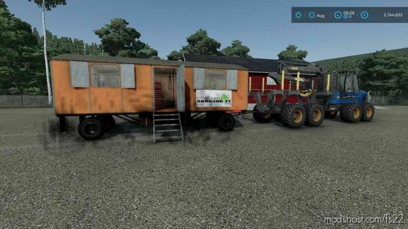 Forest Machine Maintenance Wagon for Farming Simulator 22