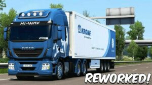Iveco Hi-Way Reworked v3.9 for Euro Truck Simulator 2