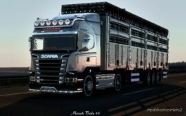 Silvanlı Hamid And Trailer With Button Exhaust for Euro Truck Simulator 2