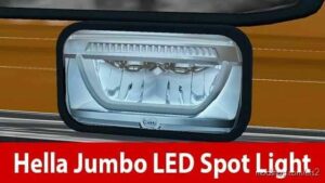 Hella Jumbo LED Spot Light for Euro Truck Simulator 2