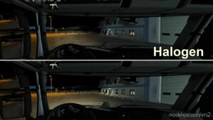 Headlight Options (Led+Xenon) for Euro Truck Simulator 2