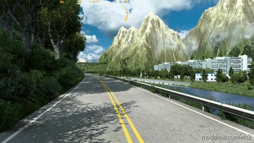 China Map Road To Tibet V0.14 for Euro Truck Simulator 2