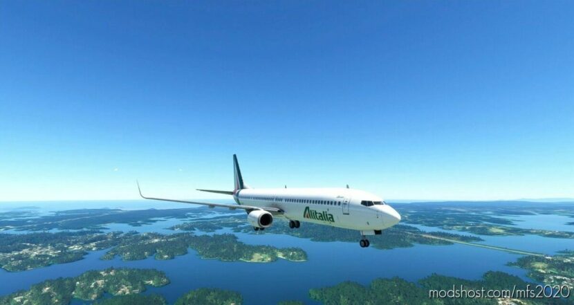 Alitalia 737-900ER for Microsoft Flight Simulator 2020