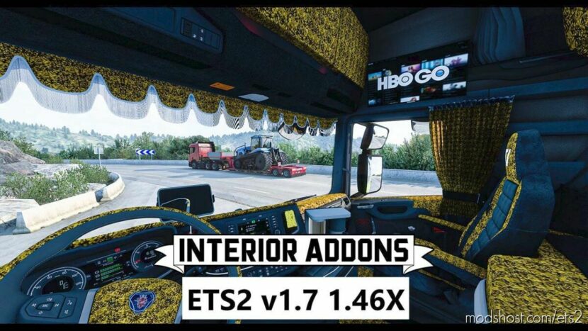 Interior Addons Scania NextGen v1.7 for Euro Truck Simulator 2