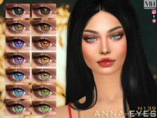 Anna Eyes N139 for Sims 4