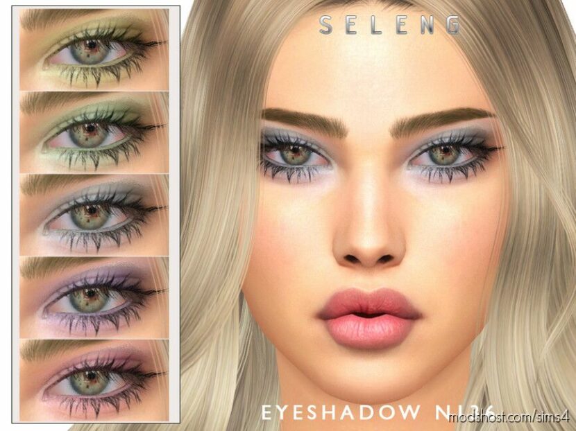 Sims 4 Female Makeup Mod: Eyeshadow N136 (Featured)