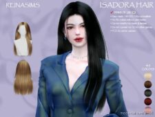 Isadora Hair for Sims 4