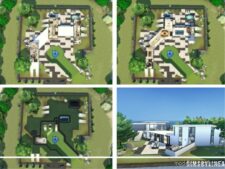 Sims 4 House Mod: XXL Modern Mansion No CC (Image #2)