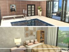 Sims 4 House Mod: XXL Modern Mansion No CC (Image #4)