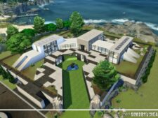 Sims 4 House Mod: XXL Modern Mansion No CC (Image #7)