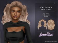 Cerberus – S4 Hairstyle for Sims 4