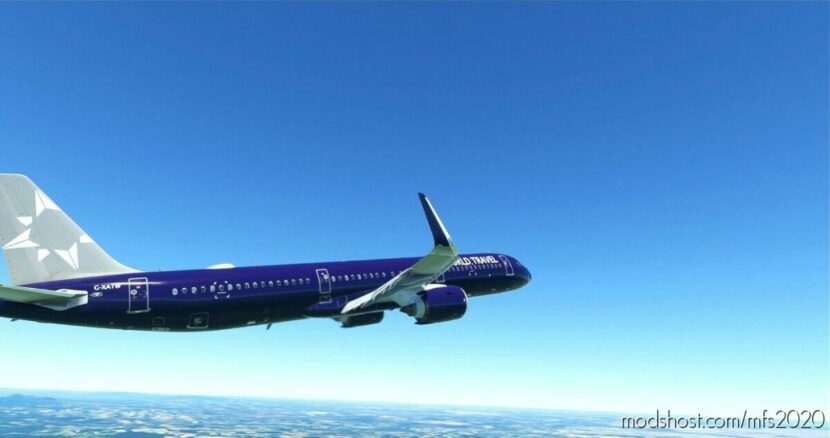 TCS Travel World A321Neo 8K for Microsoft Flight Simulator 2020