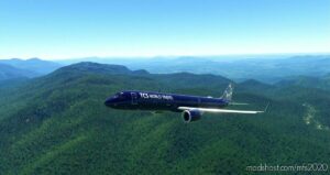 MSFS 2020 8K Livery Mod: TCS Travel World A321Neo 8K (Image #2)