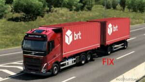 Swap Body Addon For Volvo FH5 By Xanax FIX for Euro Truck Simulator 2
