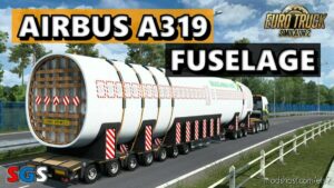 Airbus A319 Fuselage [1.46] for Euro Truck Simulator 2