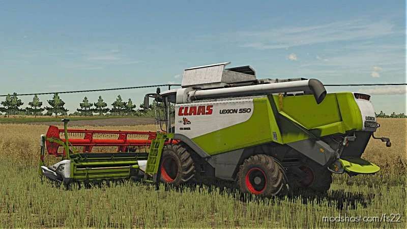 Claas Lexion 500 Pack for Farming Simulator 22