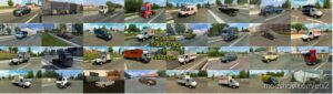 ETS2 Russian Traffic Pack by Jazzycat V4.3.4 mod