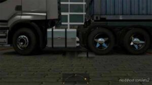 Black Bepo Trailer Wheels for Euro Truck Simulator 2
