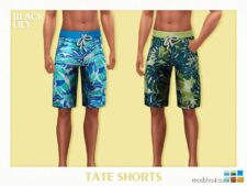 Tate Shorts for Sims 4