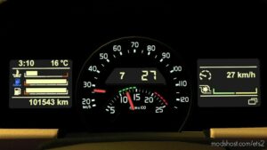 Volvo FH (FH16 2012) Dashboard Update v1.4 for Euro Truck Simulator 2
