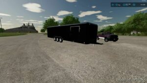 FS22 Mod: 30FT Enclosed Trailer (Featured)