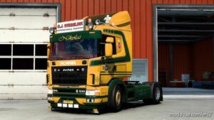 Scania RJL R4 GJ Wibbelink Skin for Euro Truck Simulator 2